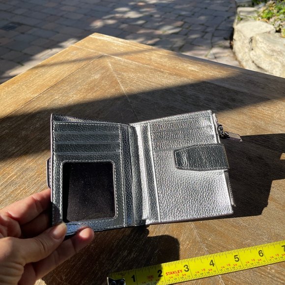 Neiman Marcus Mini Silver Wallet - Picture 3 of 3